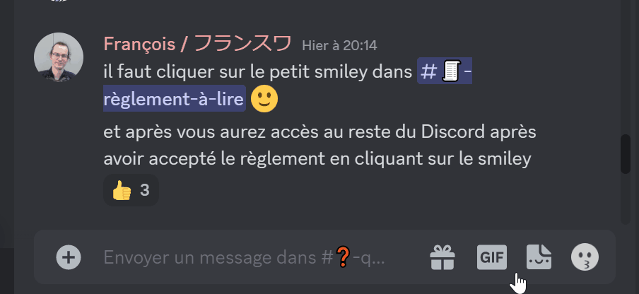 Répondre et mention Répondre et mention