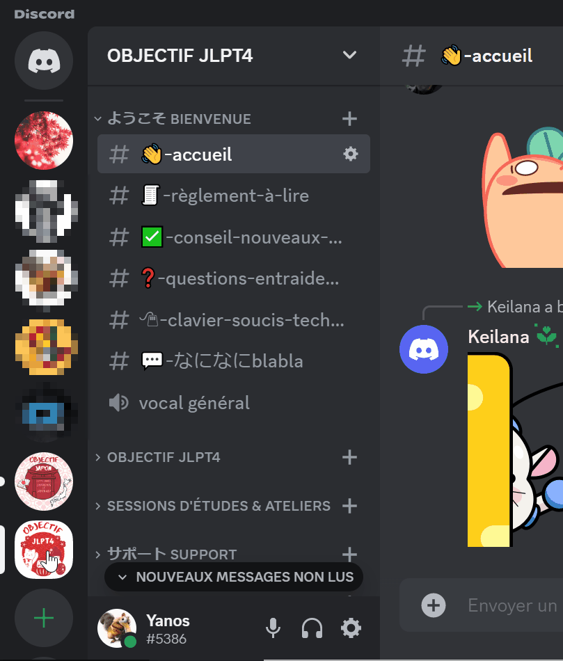 Mutage serveur Mutage serveur